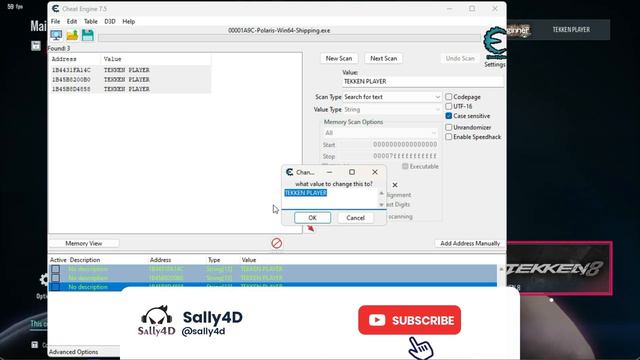 Tekken 8 Change Player Name | How To Change Player Name In Tekken 8 #tekken8 #sally4d