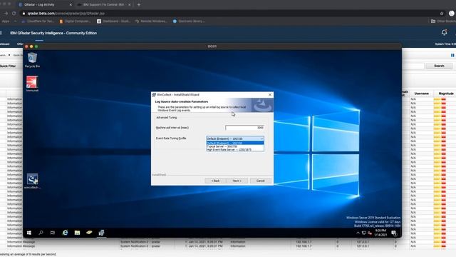 Qradar StandAlone Wincollect Agent installation on Windows server смотреть онлайн