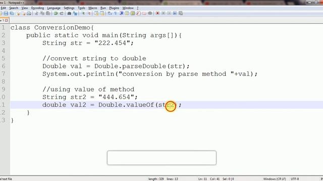 How to convert String to Double in Java & Android смотреть онлайн