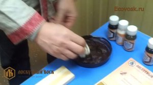 Лоскутный воск  Колерование и нанесение