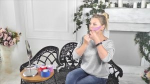 Варианты тейпирования носогубных складок