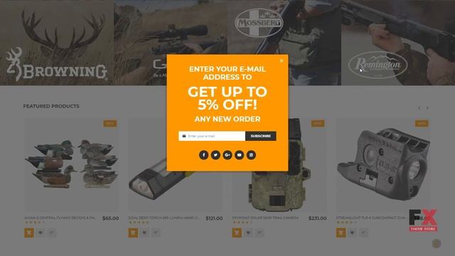 BigHunt - Hunting Gear and Supplies Magento Theme TMT Dene Jayce смотреть онлайн