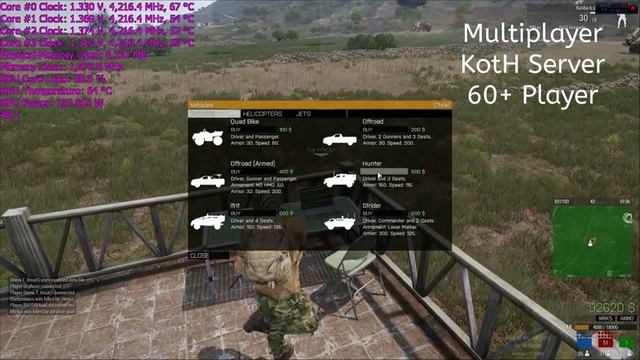 ARMA 3 Max Settings SP + MP |MSI GTX 980 + i7 6700K| Benchmark смотреть онлайн