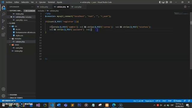 02. Sistema CRUD - Registro de usuarios/php y mysql Parte 1/3 смотреть онлайн