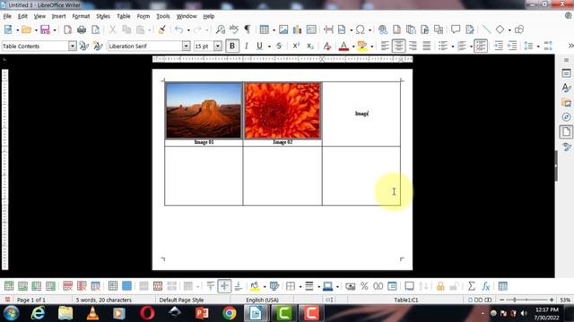 Libreoffice writer Tutorial |How to Insert Images Into Libreoffice writer Document Table ??? смотреть онлайн
