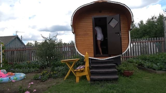 6 соток 17 июля 2022 год. Хроника.  Life In The Garden.