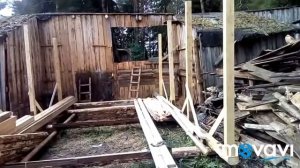 Строим деревянный гараж или дом для авто!