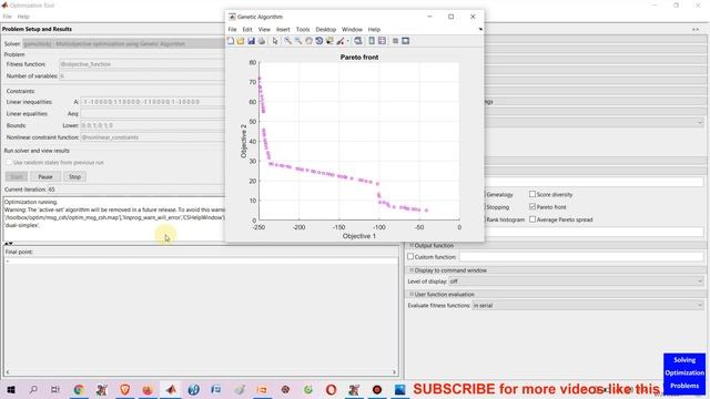 Multi-Objective Optimization with Linear and Nonlinear Constraints in Matlab смотреть онлайн