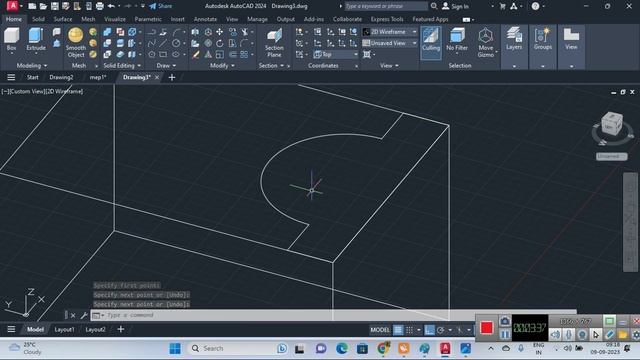 AutoCAD 3D Practice Mechanical Drawing using Box & presspull Command AutoCAD 3D Modeling Mechanica смотреть онлайн