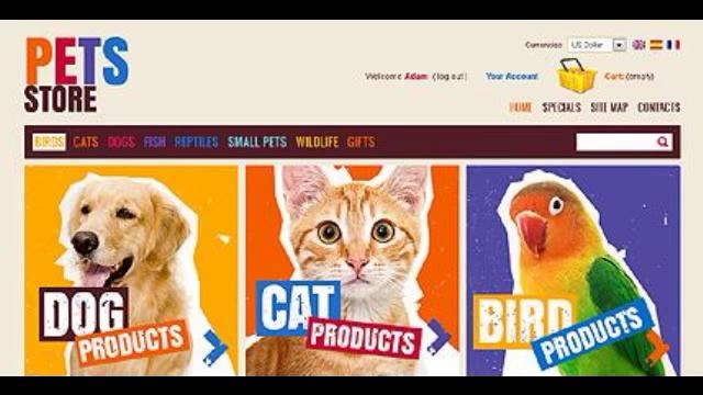 Preview Cute Pets Products TMT PrestaShop смотреть онлайн