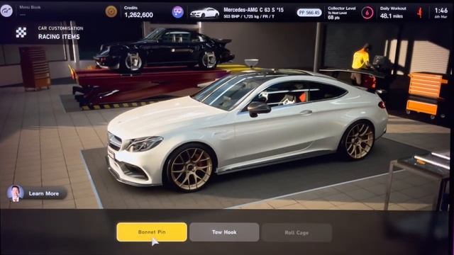 Mercedes AMG C63s CUSTOMIZATION || GRAN TURISMO 7 смотреть онлайн