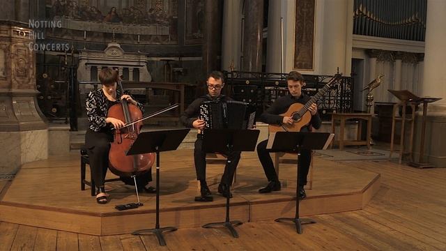 Piazzolla Vuelvo al Sur (Accordion, Guitar & Cello) смотреть онлайн