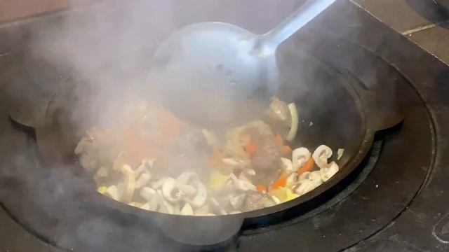 Греча по-купечески в казане, съел три тарелки! смотреть онлайн