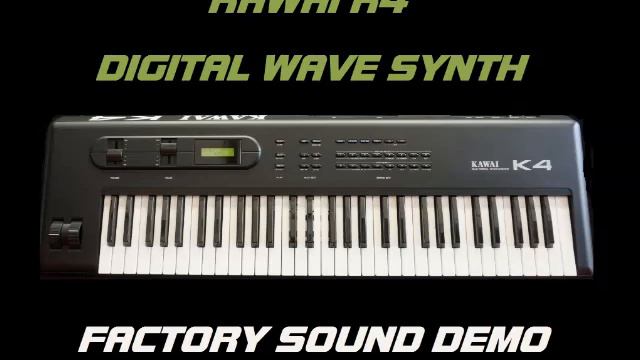 KAWAI K4 Factory Sounds Demo