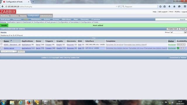 Videoaula - Zabbix - Configuração de Monitoramento - Parte 2 смотреть онлайн