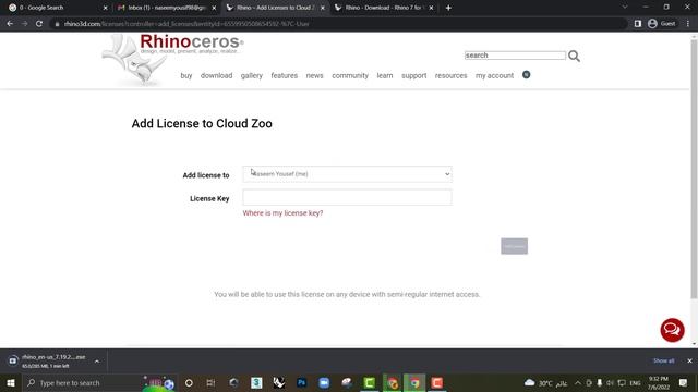 تفعيل برنامج راينو 7بعد التحديث الجديد - Activate Rhino 7 setup смотреть онлайн
