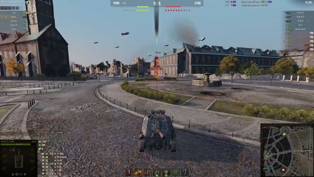 WOT Забрал на Hetzer всю команду! смотреть онлайн