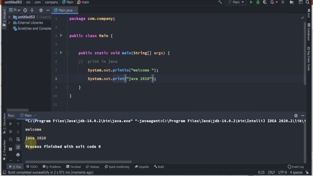 print and println in java смотреть онлайн