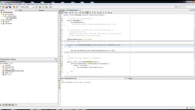 Java- Transparencia/opacidad en JFrame (El Frame Fantasma) смотреть онлайн