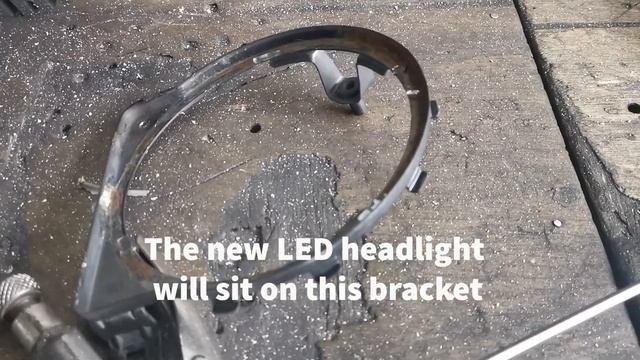 How To Install LED Headlights On Honda Africa Twin RD03 XRV650/ RD04 XRV750