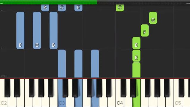 C.D. Schubert - Shepherds' Cradle Song - Easy Piano with Chords смотреть онлайн