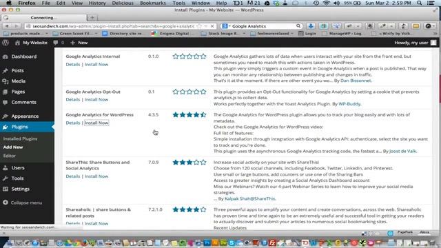 Add Google Analytics to Wordpress смотреть онлайн