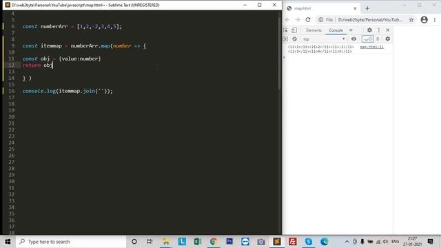 JavaScript Array Map and JavaScript Array Filter смотреть онлайн