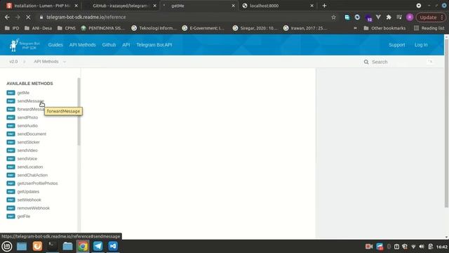 Kirim pesan dengan Bot Telegram - Laravel Lumen смотреть онлайн