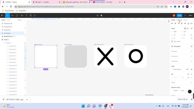 Tạo bàn cờ caro bằng interactive component trong Figma смотреть онлайн