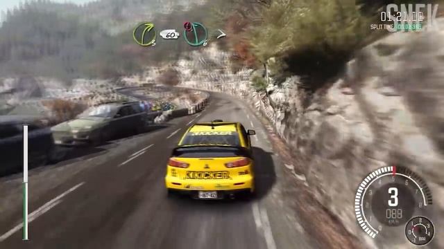 DiRT Rally - Mitsubishi Lancer Evolution X Gameplay смотреть онлайн