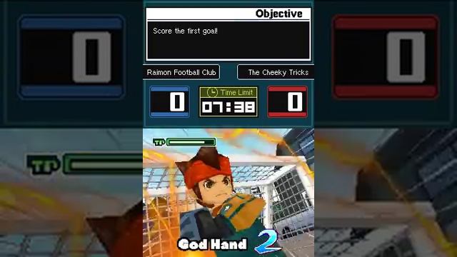 Inazuma Eleven 2 Firestorm Blizzard God Hand 2 смотреть онлайн