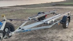 Обзор лодочного прицепа МЗСА