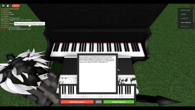 How to play World's smallest violin in a piano roblox смотреть онлайн