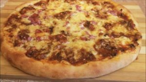 Пицца с килькой в томатном соусе Пицца в домашних условиях