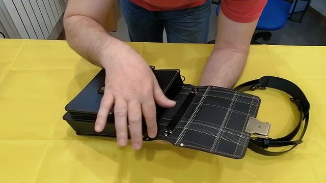 Мужская сумка-мессенджер с подкладом из ткани Оксфорд смотреть онлайн