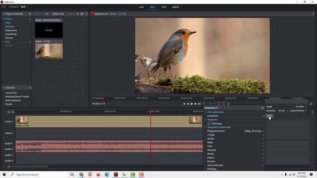 Lightworks Tutorial: How To Fade In And Out Audio In Lightworks