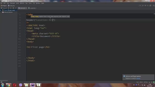Уроки PHP 7 | Редиректы в PHP смотреть онлайн