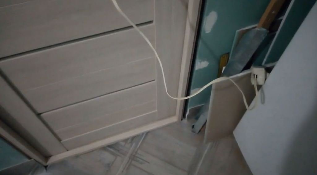 Один из вариантов установки межкомнатной двери в перегородку из гипсокартона смотреть онлайн