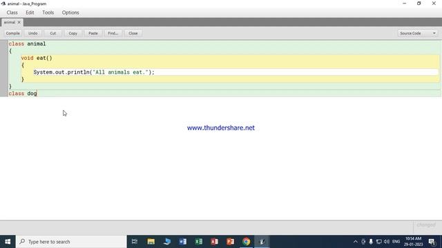 Method Overriding in Java смотреть онлайн
