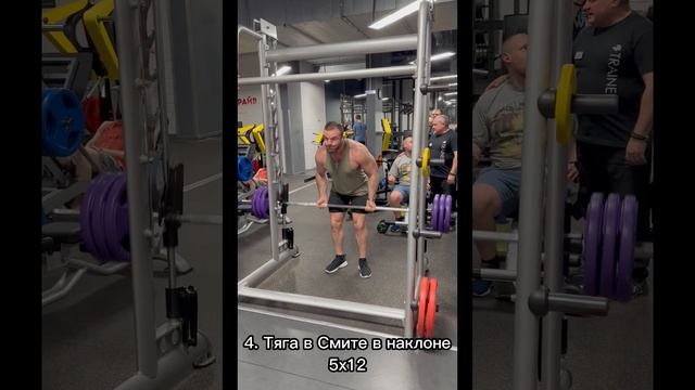 Тренировка трицепс, спина смотреть онлайн