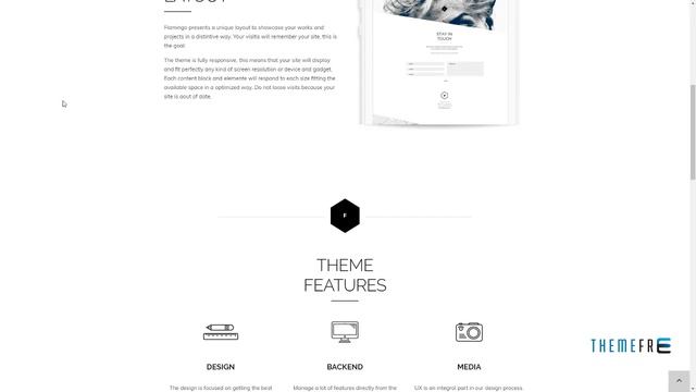 Flamingo - Agency and Freelance Portfolio Theme for WordPress Ne смотреть онлайн