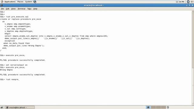 Exception Handling in Oracle PLSQL смотреть онлайн