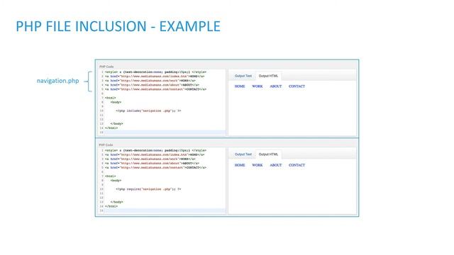 10. PHP Basics | PHP File Inclusion смотреть онлайн