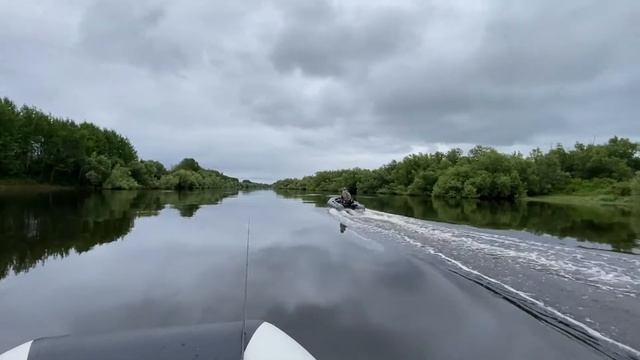 Протока Большой Посал. Обь. Рыбалка ХМАО. смотреть онлайн