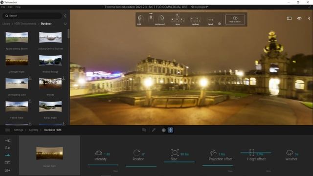 Backdrop HDRI | Twinmotion Tutorial