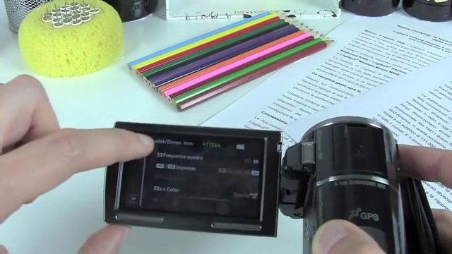 Sony HDR-PJ30 menu e funzioni смотреть онлайн