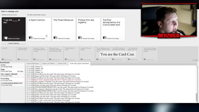 THE WORST CARDS AGAINST HUMANITY EVER! (Cards Against Humanity Online) смотреть онлайн