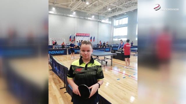 Команда девушек из Московской области стала победителем соревнований по настольному теннису смотреть онлайн