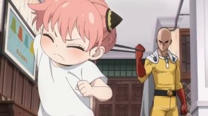 сайтама тренирует  аню сайтама тренирует аню