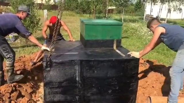 Установка нестандартного кессона